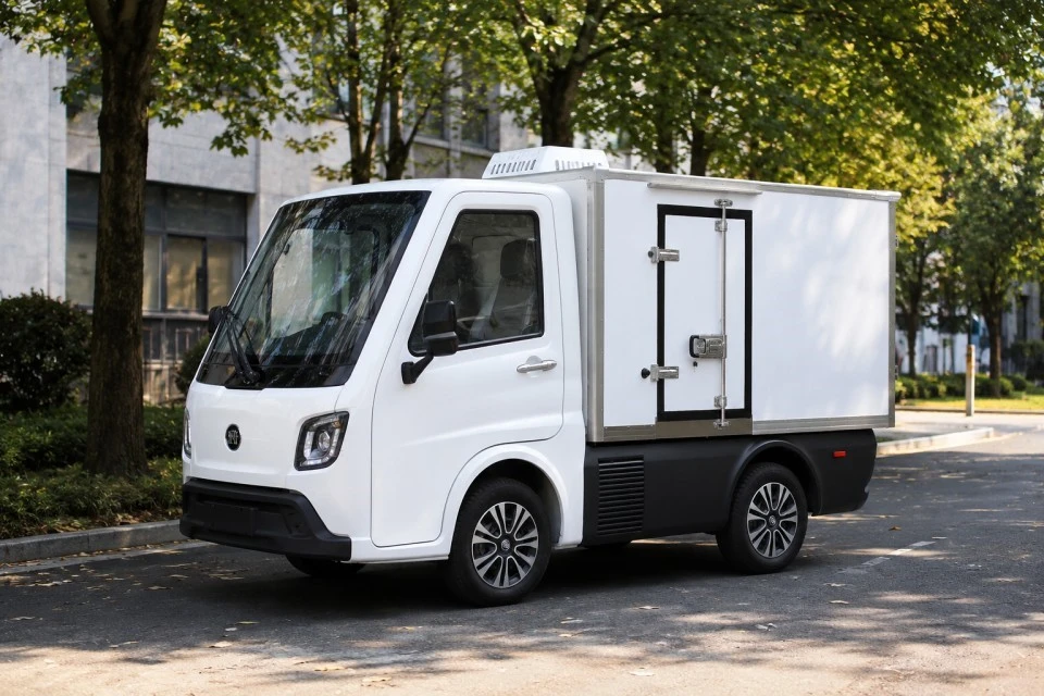 EEC承認の小型電動商用トラック、新エネルギー四輪貨物車両